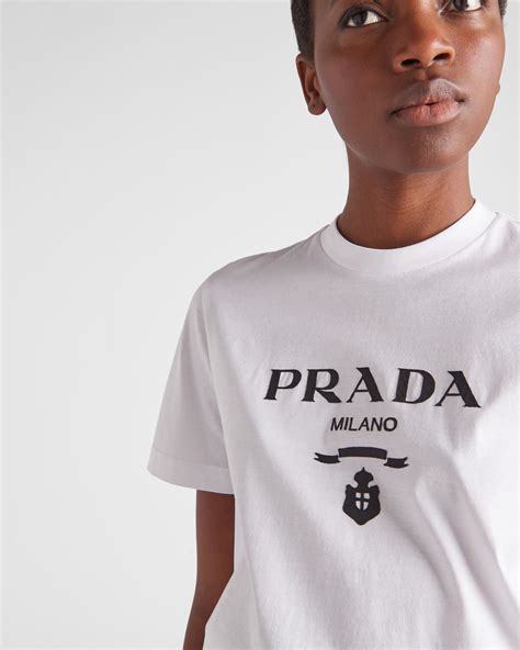 tee shirt femme prada|prada men' s t shirts.